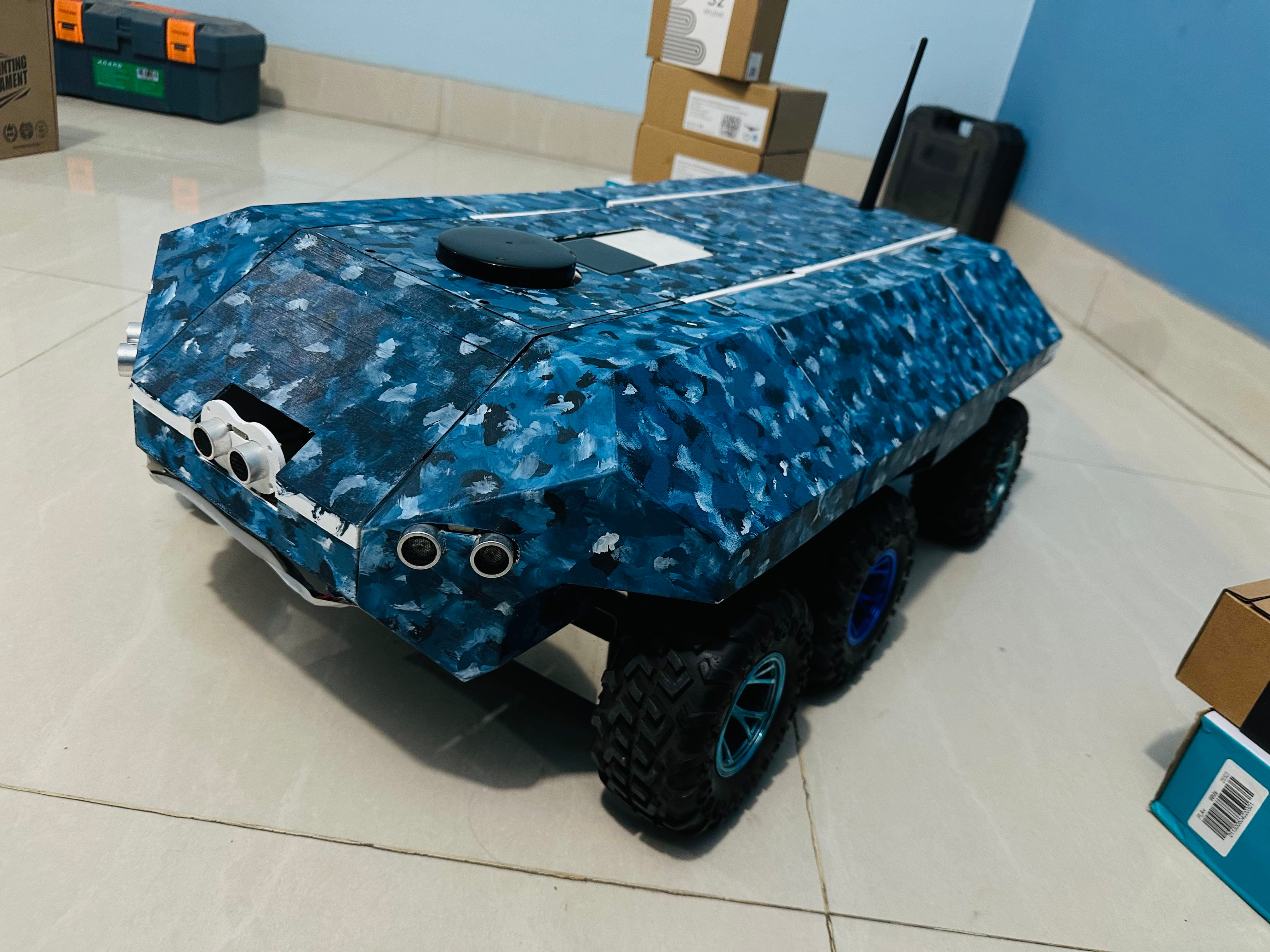 Wheel Tank Robot slide 1